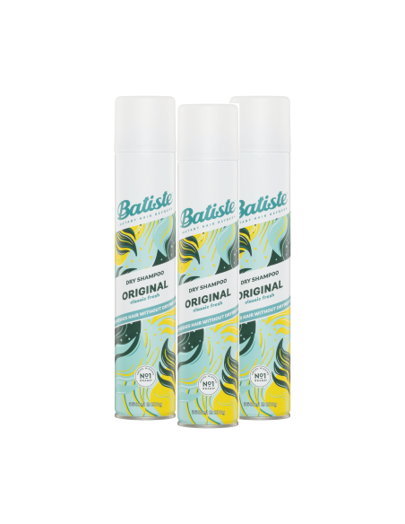 Batiste Original Dry Shampoo Pack 3x350ml - TuCabelloSano