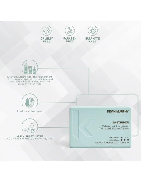Kevin Murphy Easy Rider Crema Anti-frizz 30g - TuCabelloSano