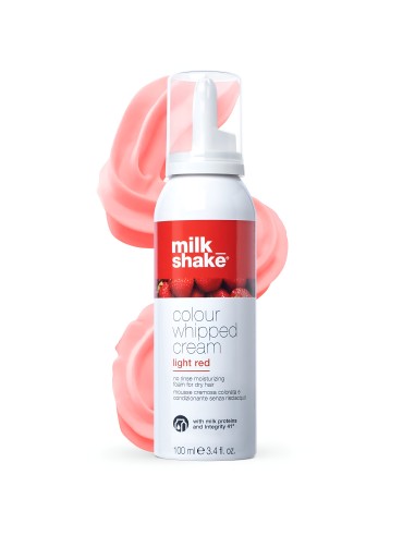 Milk Shake Colour Whipped Cream Light Red 100ml.