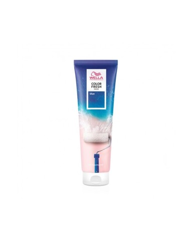 Mascarilla Wella Color Fresh Azul 150ml - Estilo Temporal