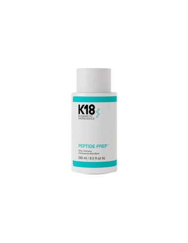 K18 Detox Champú Peptide Prep 250 ml. Champú para cabello y cuero cabelludo.