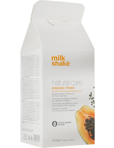 Milk Shake Natural Care Papaya Mask 12x15g - TuCabelloSano
