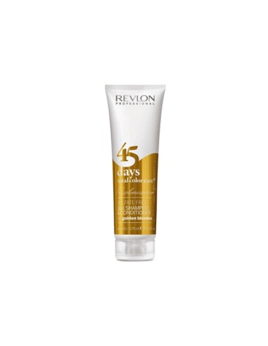 Revlon Champú y Acondicionador Golden Blondes 45 Days 275ml