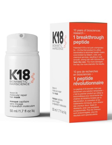 K18 Leave-in Molecular Repair Hair Mask 50ml.