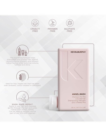 Kevin Murphy Angel Wash Fine Hair 250ml - TuCabelloSano