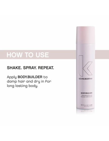 Kevin Murphy Body Builder Espuma 400ml - TuCabelloSano