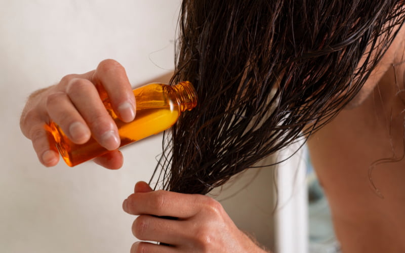 hidratación para un cabello sano